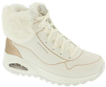 Skechers Uno Rugged Fall Shimmer wei&szlig; ros&eacute;gold