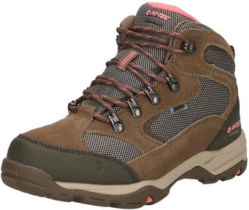 Hi-Tec Outdoorschuh 'Storm' dunkelbraun oliv pink 5402007