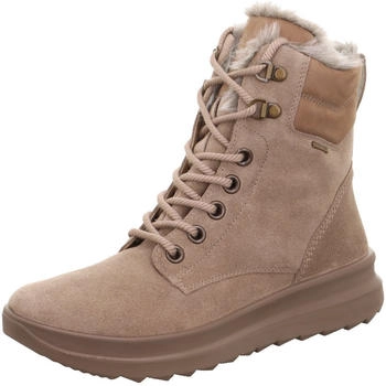 Legero Dreamer Schnürstiefel beige Veloursleder