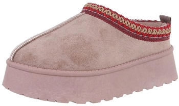 Ital Design Damen Snowboots pink rot