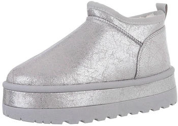 Ital Design Snowboots Dekofell 2095 silber