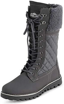 Polar Warm Thermal Wasserdicht Draussen Gehen Schnee Winter Gummisohle Wadenstiefel grau YC0612