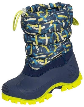 Spirale Winterstiefel Sydney-Printed blau