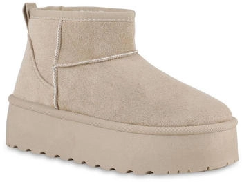 VAN HILL Plateaustiefelette beige 840733