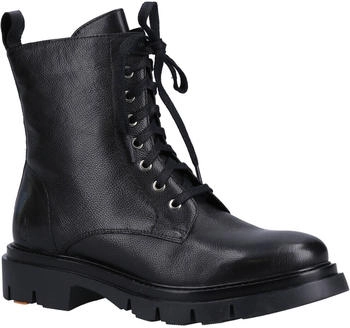 Hush Puppies Rhea Leder Stiefel schwarz