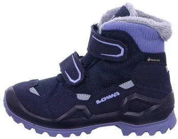 Lowa Milo Evo GTX Mid Junior Winterschuhe navy lavendel