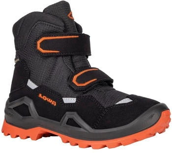 Lowa Milo Evo GTX Mid Junior Winterstiefel schwarz orange