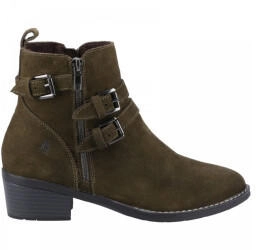 Hush Puppies Jenna Leder Stiefel khaki
