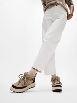 FitWear F-Mode W/Resistant Biofleece Mesh Flatform Booties taupe