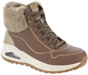 Skechers Uno braun/gold