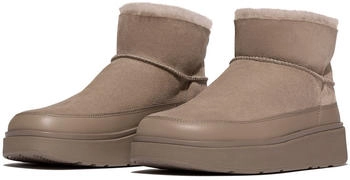 FitWear Women's Gen-FF Ultra-Mini Double-Faced Boots taupe