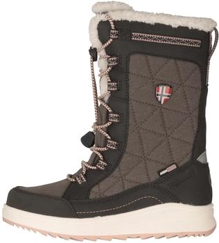 Trollkids Girl's Arendal Winter Boots Pro anthracite/light rose