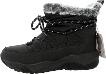 Lee Cooper Lined Sneakers With Platform (LCJ-23-44-1984) schwarz
