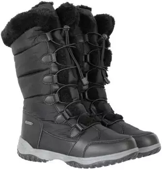Mountain Warehouse Snowflake Long Snow Boots schwarz