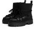 Tommy Hilfiger REAL SHEARLING LACE-UP SNOWBOOT schwarz