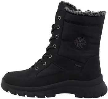 Romika Women's Lace-Up Boots TEX schwarz