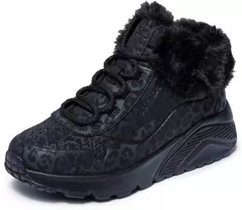 Skechers UNO Lite Lace-Up Bootie schwarz