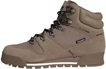 Adidas TERREX Snowpitch Climawarm Lined Winter Boots (KH6651) khaki six/semi impact orange