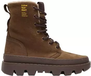 Satorisan Unalome Laces Premium Wool High-top mid brown