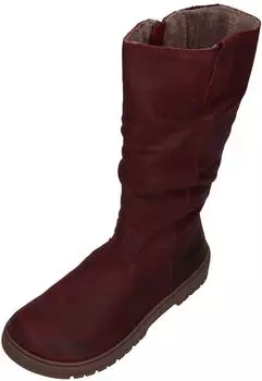 Koel GLYRA FELT Lined Barefoot Boots bordo