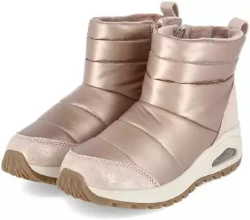 Skechers Uno Rugged Puffer Daze Women's Ankle Boot ros&eacute;gold