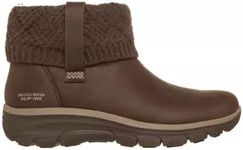 Skechers Easy Going Cozy Habit Bootie (168193) chocolate