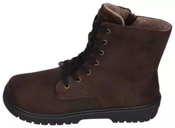 Koel Lined Barefoot Lace-Up Boots GALYON FELT chocolate