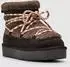 Esprit PITERA Winter Boots Slip-on Boots with Lacing dunkelbraun