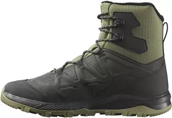 Salomon OUTFROST TS WP Waterproof Winter Boot olive night/schwarz/martini olive
