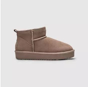 Esprit PITERA Winter Boots Slip-on Boots, Winter Ankle Boot with Warm Lining natur