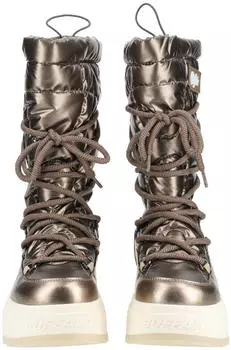 Buffalo Boot Faux Leather/Textile Snowboots bronze