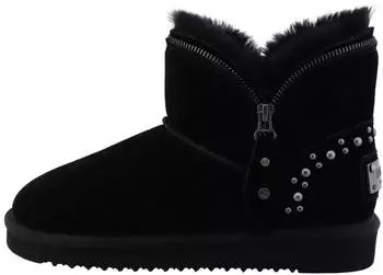 MUSTANG Winter Boots Plateau schwarz