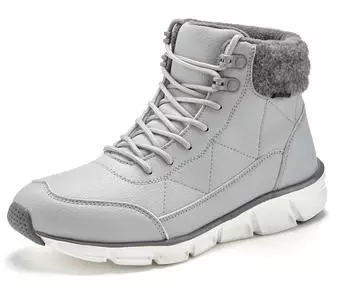 Lascana Outdoorstiefelette mit wasserabweisender Comfortex-Membrane und Warmfutter grau