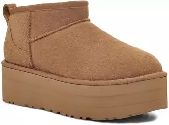 UGG W Classic Ultra Mini Platform braun