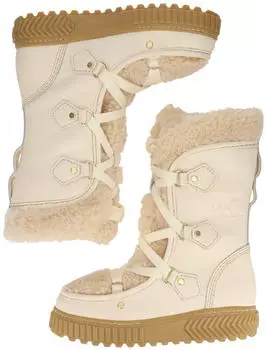 Sorel Stiefel Leder/Textil Schn&uuml;rstiefel snow gum 17(117)