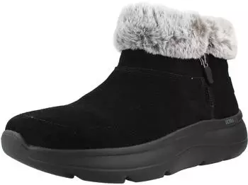 Skechers Slip-Ins On-The-Go Encore Schlupf-/Rei&szlig;verschlu&szlig;stiefelette schwarz/grau