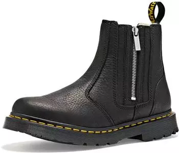 Dr. Martens Women 2976 Alyson w/ Zip Up Chelsea Grizzly Black