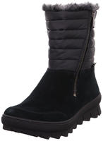 Legero 2-009900-0000, Legero Damen Schaftstiefel Novara in schwarz SCHWARZ (SCHWARZ)