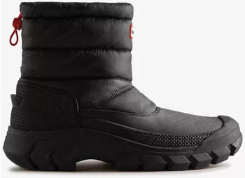 Hunter Boot Men's Intrepid Insulated Short Snow Boots black