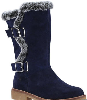 Hush Puppies Women's Megan Mid Calf Boot navy