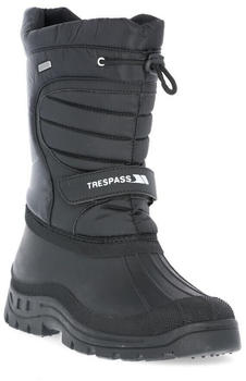Trespass Unisex Dodo Water Resistant Snow Boots black