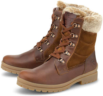 Panama Jack Tuscani Women napa cuero/bark – Robuste Materialien für langlebigen Komfort