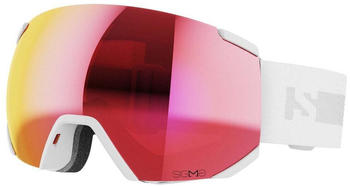Salomon Radium Sigma Ski (L47005300-NS) Weiß Poppy Red/CAT 2
