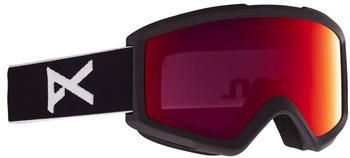 Anon Helix 2.0+spare Lens Ski Goggles (22257100001-NA) Schwarz Perceive Sunny Red/CAT3+Amber/CAT1