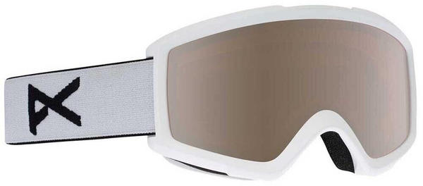 Anon Helix 2.0 Ski Goggles (18531100-106-NA) Weiß Silver Amber/CAT2+Amber/CAT1