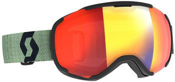 Scott Faze II Ski Goggles (271816-7644-ENHREDCHR) Grün Enhancer Red Chrome CAT2
