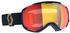 Scott Faze II Ski Goggles (271815-6765-LISEREDCH) Schwarz Light Sensitive Red Chrome CAT 1