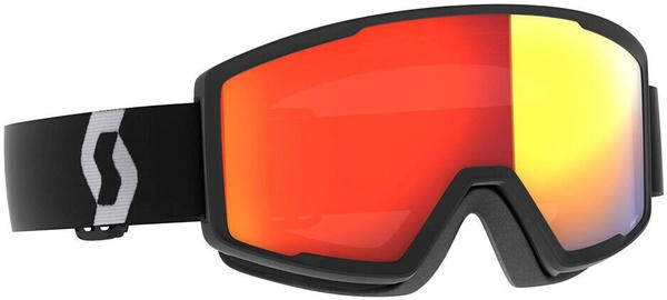 Scott Factor Pro Light Sensitive Ski Goggles (283566-7641-LGSERDCHR) Schwarz Light Sensitive Red Chrome CAT1-3