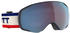 Scott Vapor Ski Goggles (271810-7639-ENHBLUECHR) Beige Enhancer Blue Chrome CAT2