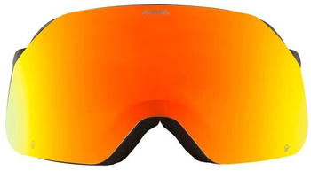 Alpina Blackcomb Q Skibrille orange (Michael Cina Black Matt)